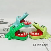 Mini Biter Crocodile With Keychain Small Gift Biter Bit Crocodile Toy Tricky Crocodile