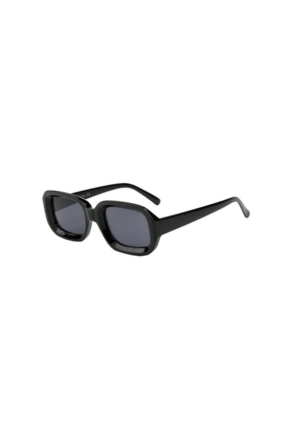 Mini Black Cat-Eye Sunglasses - Gray Lens UV400 Protection Casual Daily Eyewear