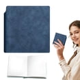 thumbnail image 1 of Mini Blank Notebooks,4.13×4.13 Inch PU Leather Journal with Thick No-Bleed Paper,Compact Square Blank Notebook for Travel Stamp Collection,Journaling,Sketching & Keepsakes, 1 of 9