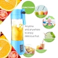thumbnail image 1 of Mini Blender Portable Personal Blender USB Rechargeable Smoothie Blender For Shakes Smoothies, Household Mixer Blender For Fruit Juicer Orange Vegetable Carrots Juicer,4 Colors, 1 of 8