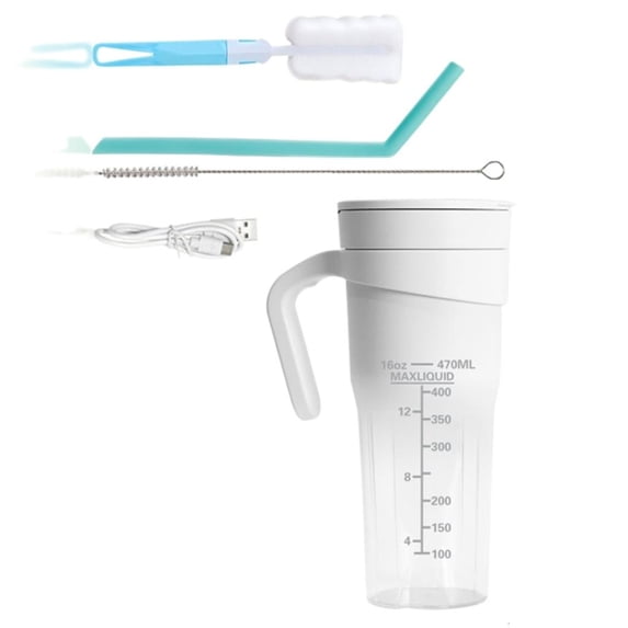 Mini Blender for Shakes and Smoothies Rechargeable USB Portable Personal Juicer