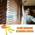 thumbnail image 1 of Mini Blind Dusting Cleaning Tool, 7-Slat Vertical Blind Cleaner, Handheld and Washable Dusting Brush for Window Blinds, A/C Vents, and Vinyl Siding Cleaning, 1 of 9