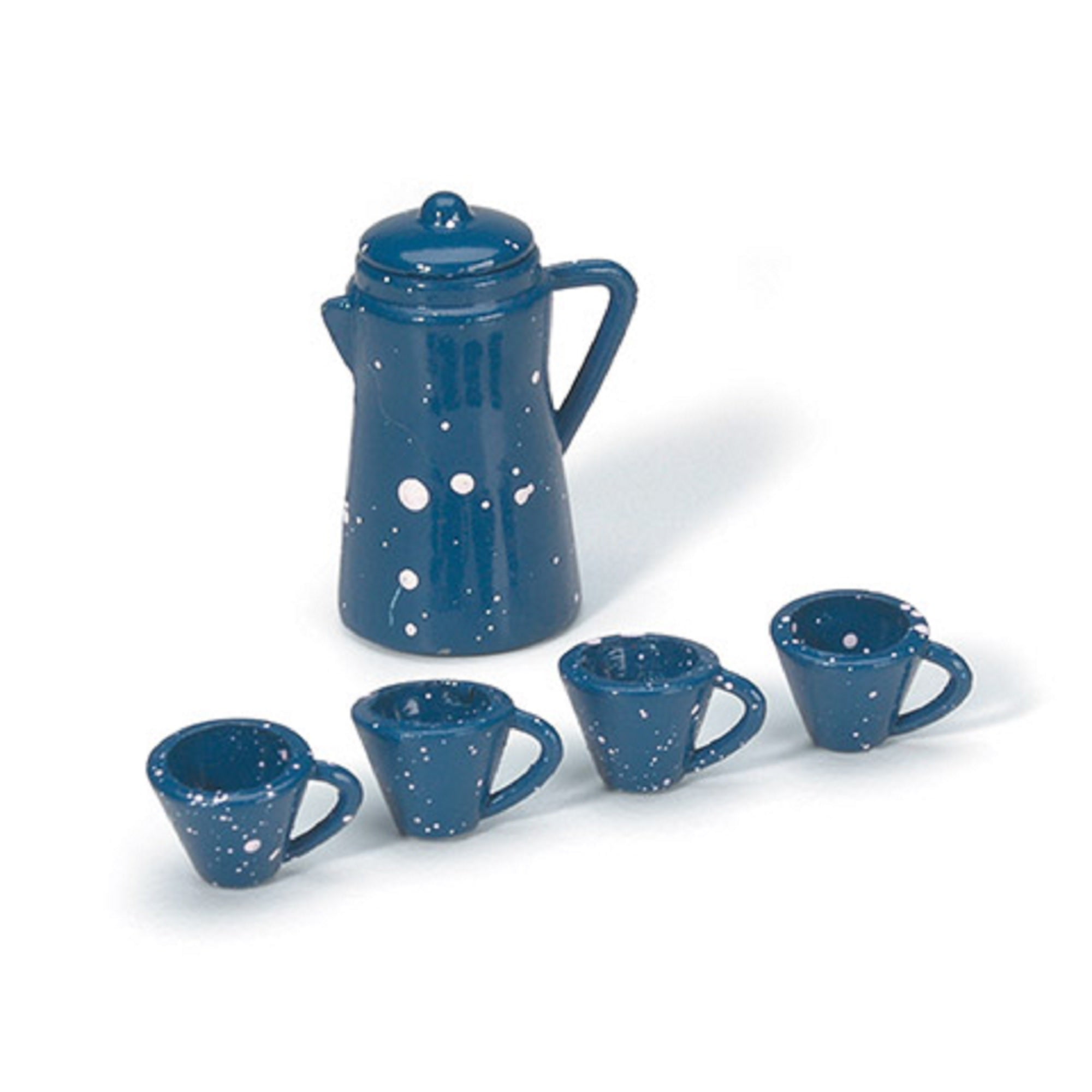 Timeless Miniatures Blue Pots & Lids 4/Pkg