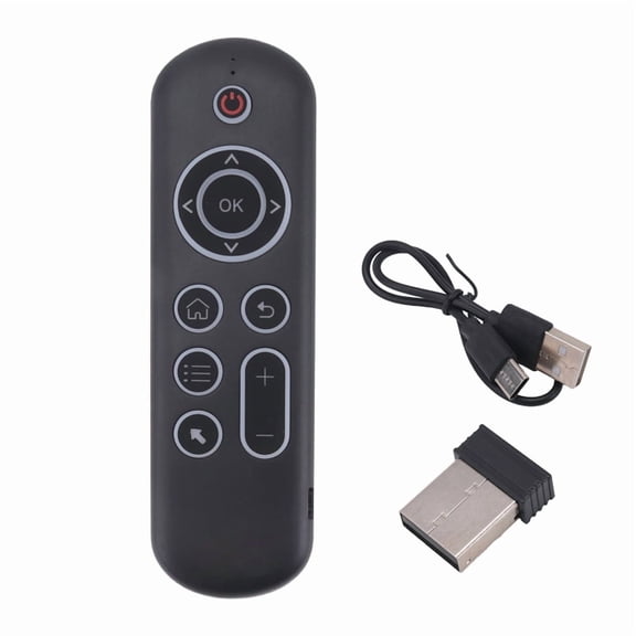 Mini Bluetooth 5.0 Keyboard 2.4G Wireless Air Mouse Backlight Voice Remote Control for Computer Laptop Android TV Box