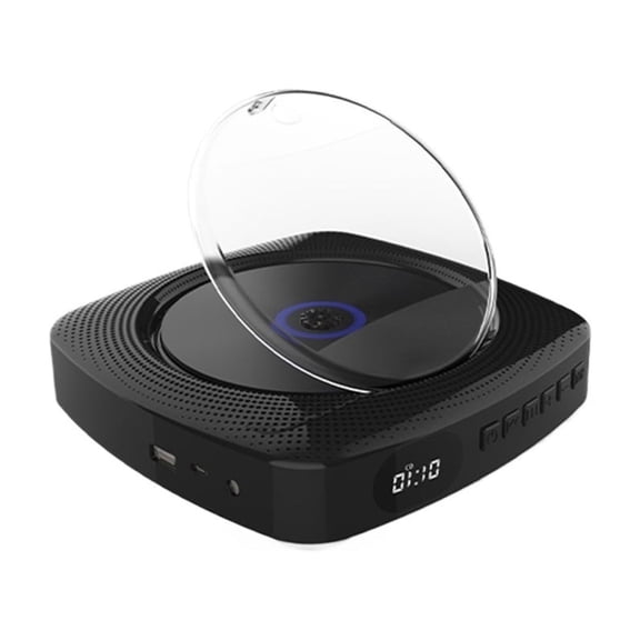 Mini Bluetooth CD Player Portable Silent Disc Reader Compact Music Player for Travel or Home