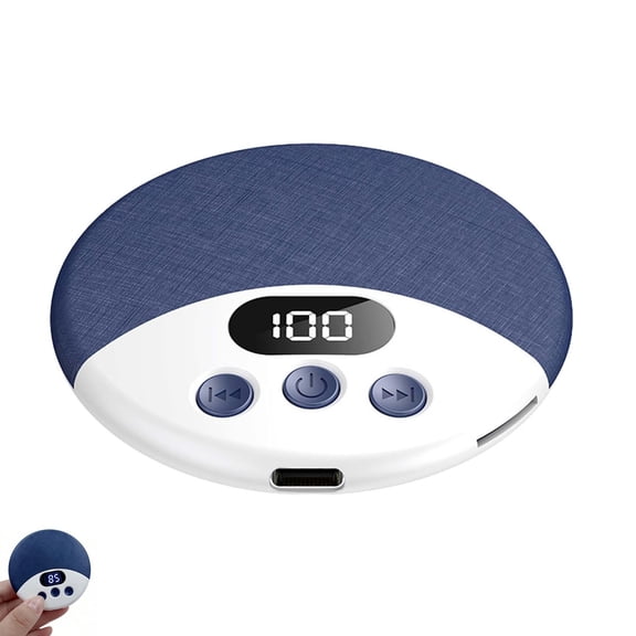 Mini Bluetooth Pillow Speaker, Featuring White Noise and Timer Function, Ultra-Thin and Portable Sleep aid Speaker