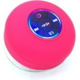 thumbnail image 1 of Mini Bluetooth Shower Speaker with LED Light, Portable Ipx4 Waterproof, Hands-Free Speakerphone, Rechargeable Using Micro USB, 1 of 7