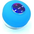 thumbnail image 1 of Mini Bluetooth Shower Speaker with LED Light, Portable Ipx4 Waterproof, Hands-Free Speakerphone, Rechargeable Using Micro USB, 1 of 7