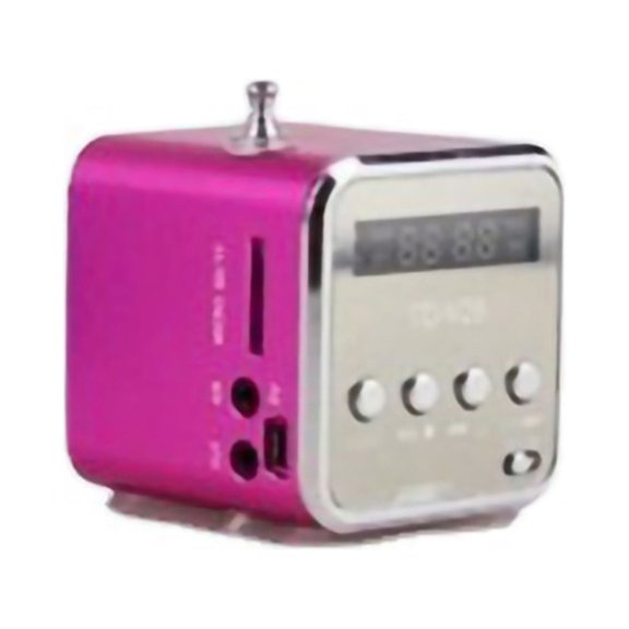 Mini Bluetooth Speaker Clear Sound 4 Buttons Design Screen Display FM Radio Wireless Portable Bluetooth Speaker