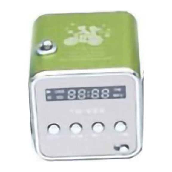 Mini Bluetooth Speaker Clear Sound 4 Buttons Design Screen Display FM Radio Wireless Portable Bluetooth Speaker