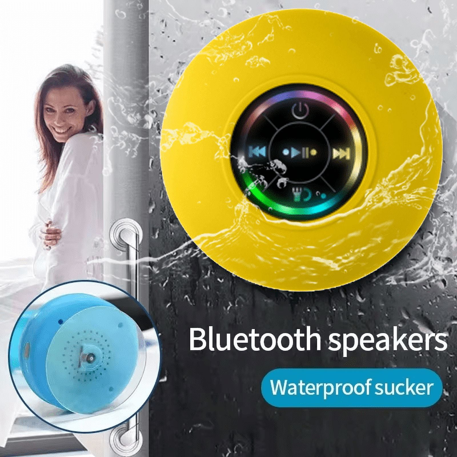 Mini Bluetooth Speaker Shower Subwoofer Waterproof Handsfree ...