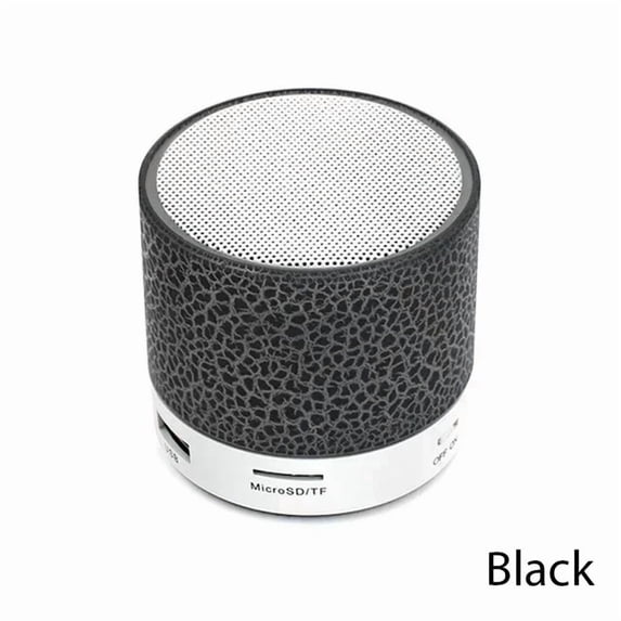 Mini Bluetooth Speaker Wireless Loudspeaker Crack LED SD Card USB ...