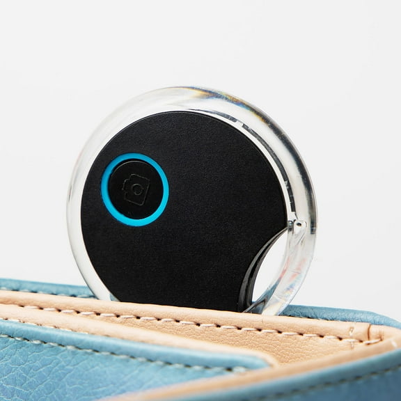 Mini Bluetooth Tracking Device, Anti-Lost Locator for Luggages Kids Pets, Two-Way Alarm, Breakpoint Position Record, Remote Camera, iOS Android Compatible