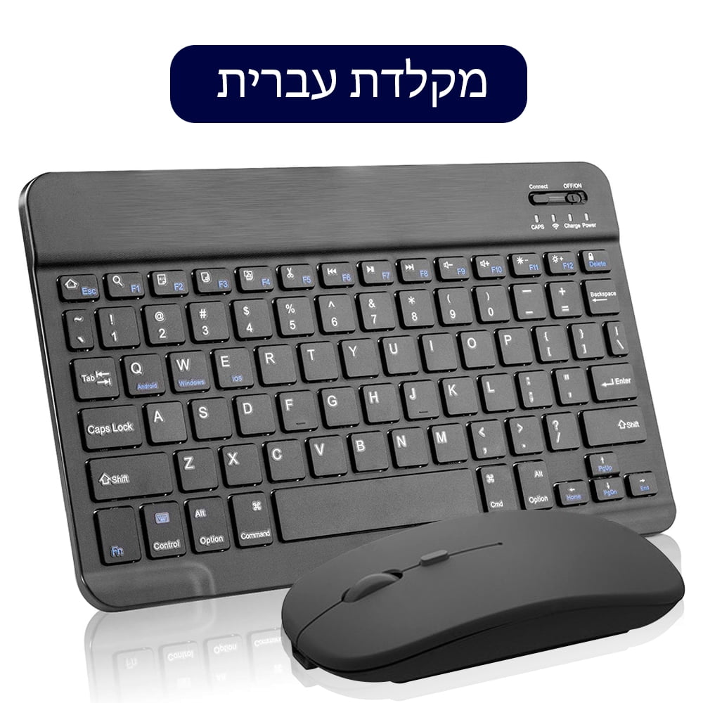 Mini Bluetooth Wireless Keyboard For Android IOS Windows Spanish Russian Arabic Keyboard And Mouse Ipad Keyboard Ipad Accessorie