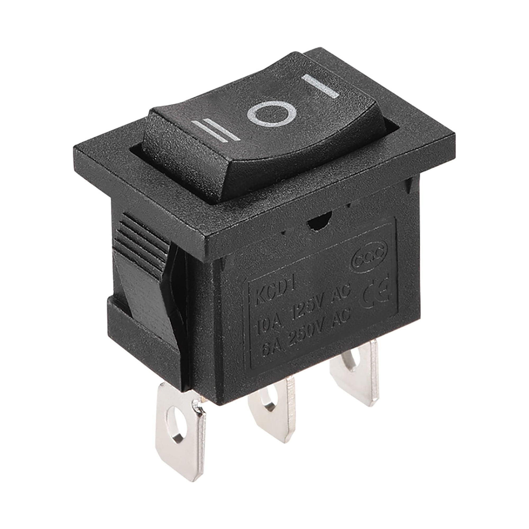 Mini Boat Rocker Switch Black Toggle Switch for Boat Car Marine ON/OFF ...