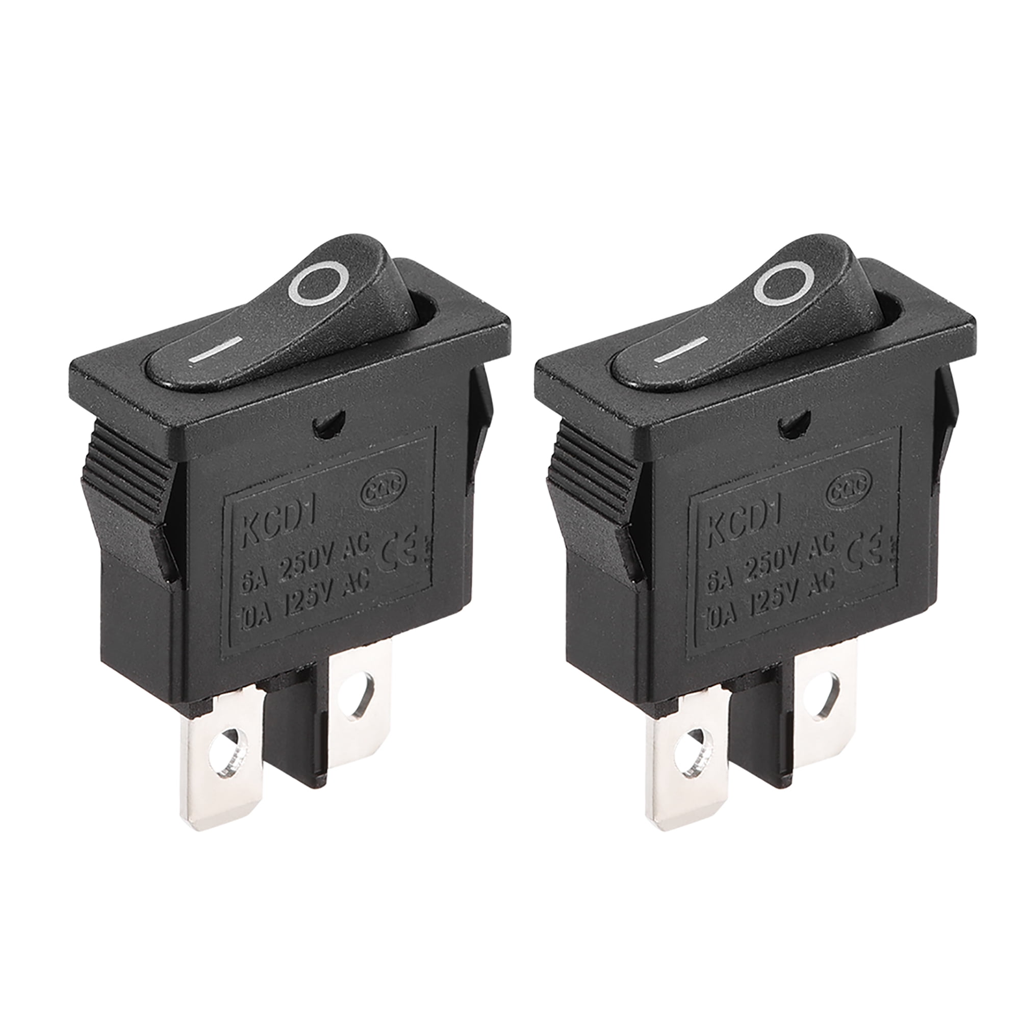 Mini Boat Rocker Switch Black Toggle Switch for Boat Marine ON/OFF AC ...