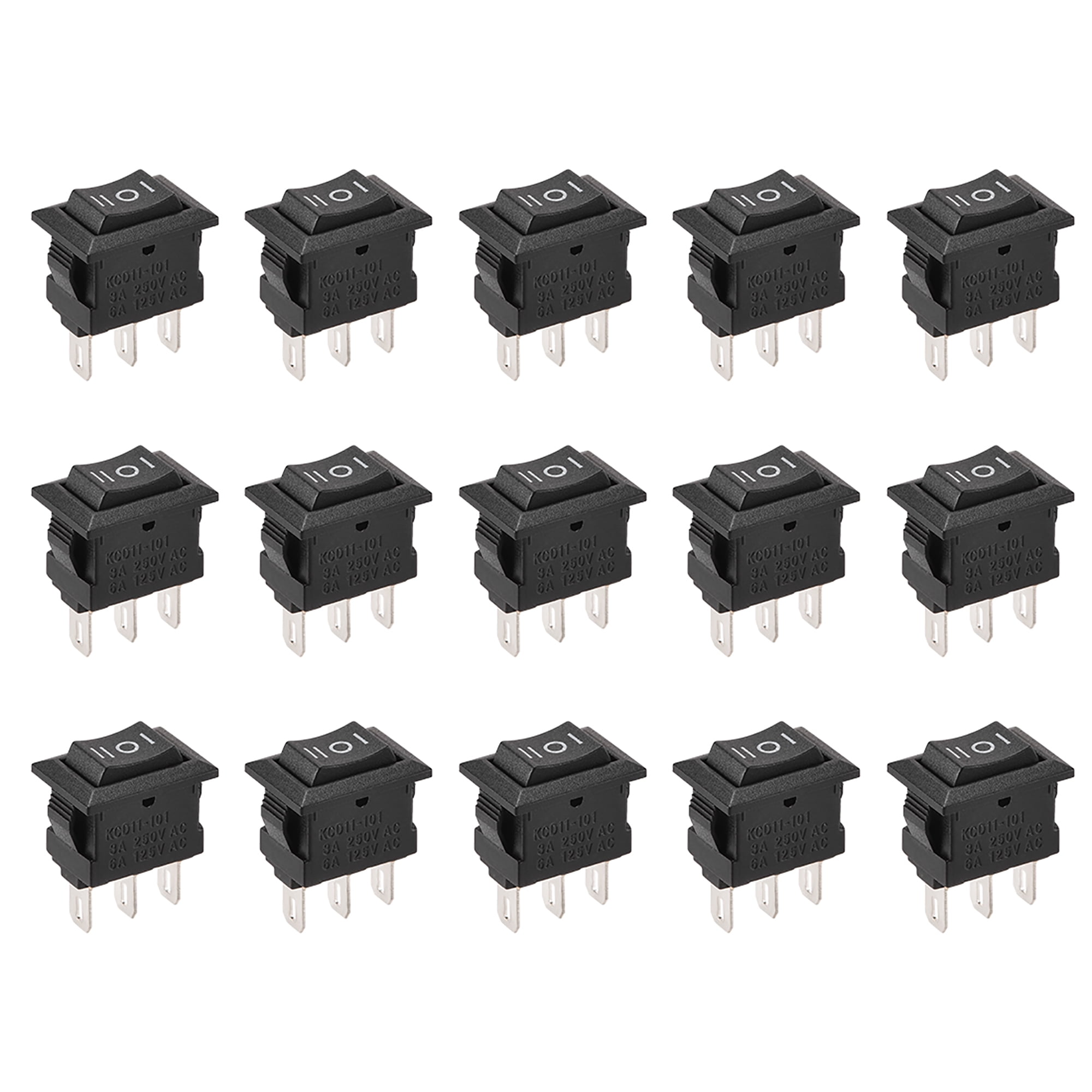 Mini Boat Rocker Switch Toggle Switch for Boat Car Marine ON/OFF/ON AC ...