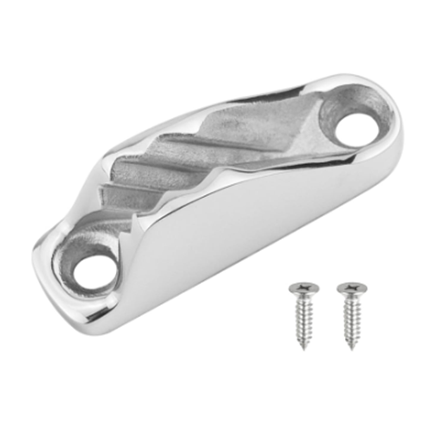 Mini Rope Cleat Mini Boat Sailing Rope Clam Cleat-316 Marine Grade Stainless Steel fit ...