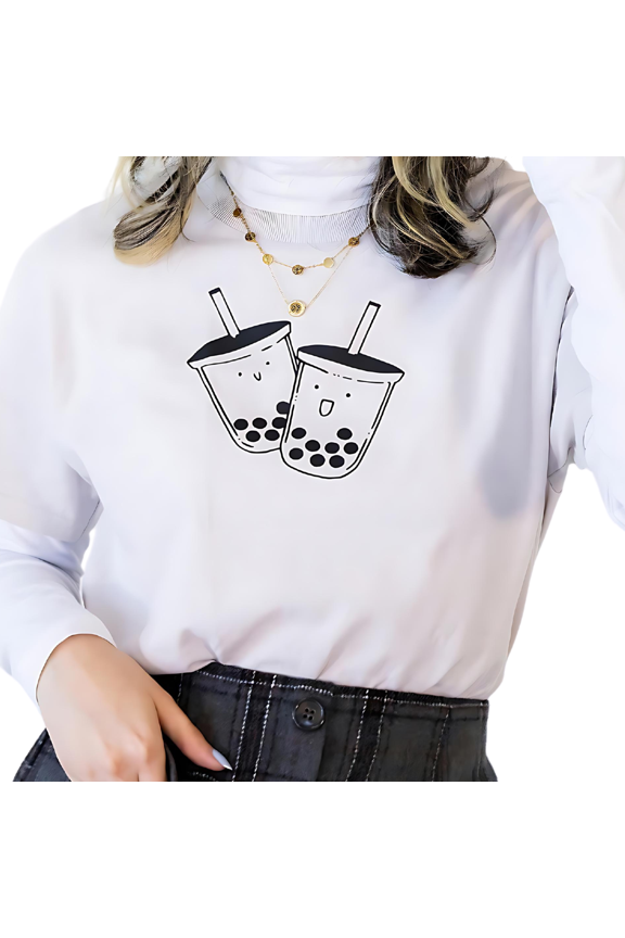 Twin Teas Cartoon T-shirt Large