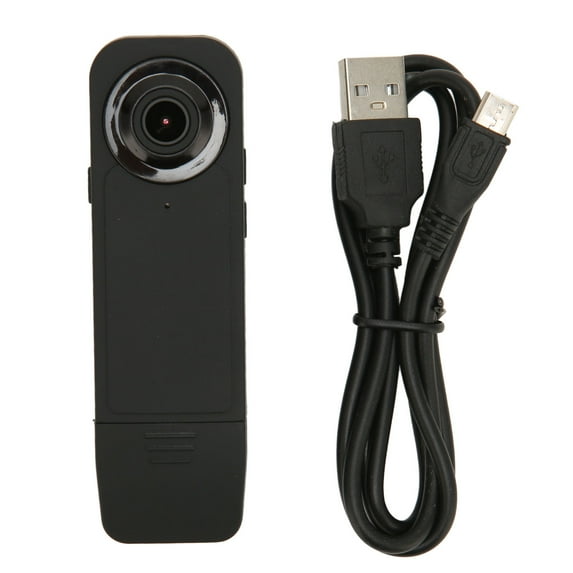 Mini Body Camera 1080P Motion Detection Night Vision Wearable Video Recorder with Clip for Car Interview Home