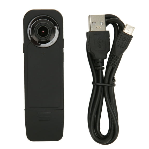Mini Body Camera 1080P Motion Detection Night Vision Wearable Video Recorder with Clip for Car Interview Home