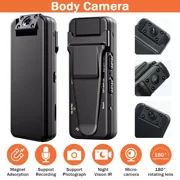 Mini Body Camera 1080P Spy Video Recorder Wearable Pocket Cam For Home Security
