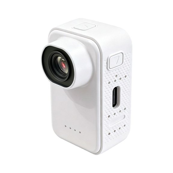 Mini Body Camera, 1080P Wearable POV Camcorder with Magnetic Neck Strap & Audio Recording for Vlogging, Hiking & Daily Records