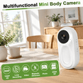 Mini Body Camera 1080p Thumb Action Cameras Wearable Cam Built-in 64gb ...