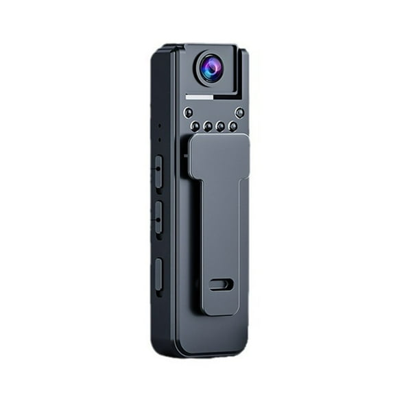 Mini Body Camera HD 1080P Portable Video Recorder with 180° Rotatable Lens Wearable Camcorder with Night Vision Police Body cam for Sport/Delivery/Travel/Law Enforcement