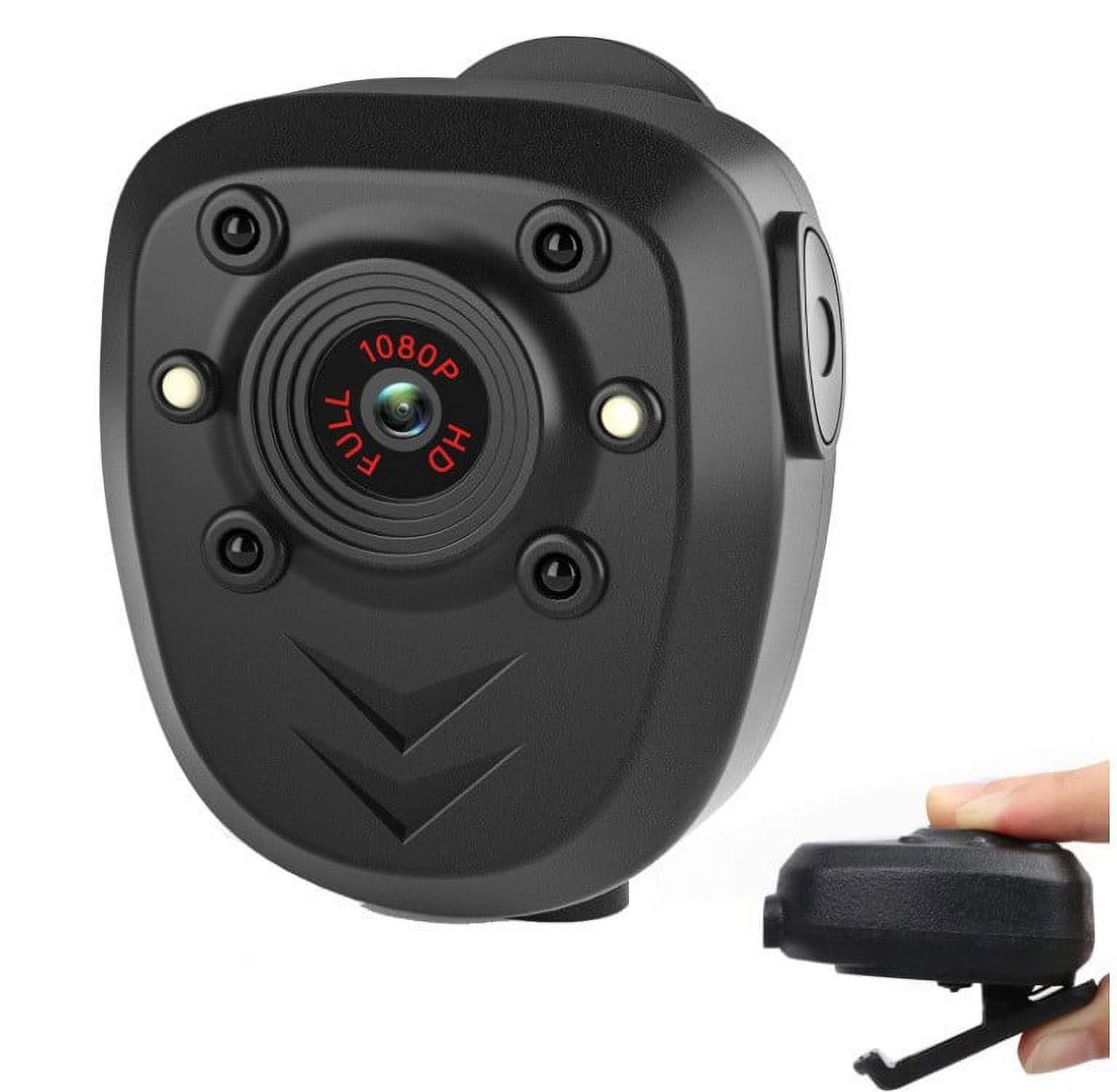 Mini Body Camera Video Recorder, Wearable Police Body cam with Night