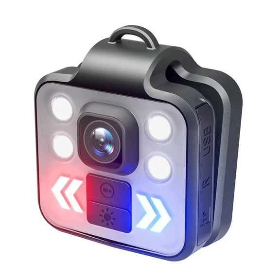 Mini Body Flashlight LED Portable Outdoor Sports Camera Small Recording Cameras For Self-protection W8 ,HD Shooting