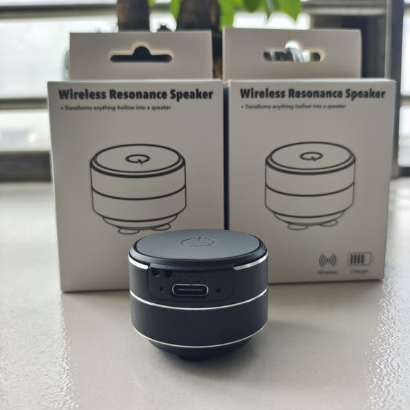 Mini Bone Conduction Speaker Vibration Stereo Audio Digital TWS Wireless Bluetooth Speakers Portable Metal Speaker Dropshipping