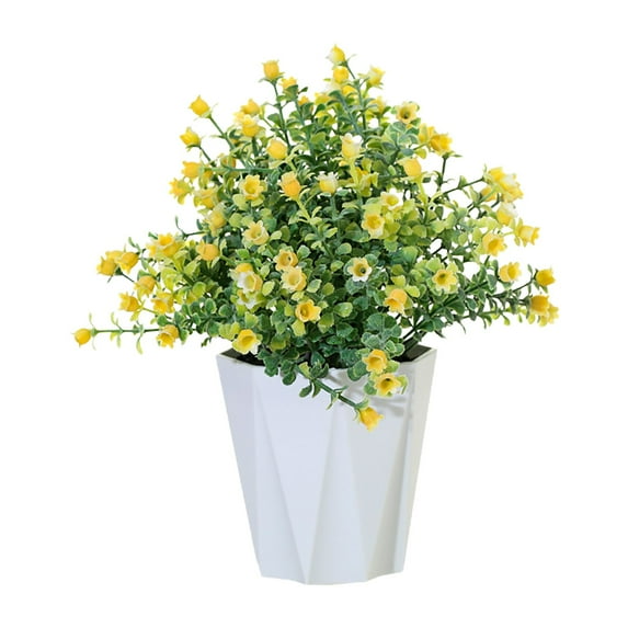 Mini Bonsai Tree Plants for Home Decor Indoor Office Desk Zen Garden Decorations Small Potted Plants for Living Room Centerpiece Desktop Decor