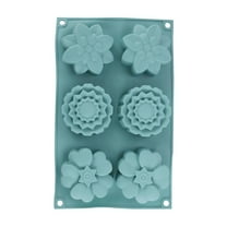 Mini Border Flower Cake Chocolate Fudge Craft Household Handmade DIY Let Desserts Online At Any ! Cake Kits for Teen Girls Stainless Steel Bread Pans 9x5x3 Small Silicone Letter Thin Layer Cake Pans 9