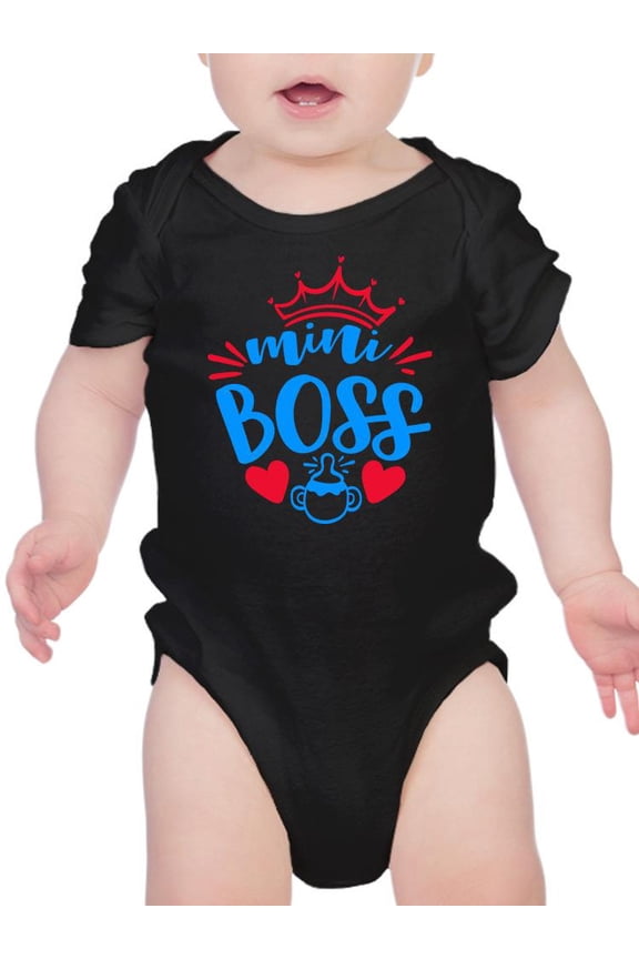 Mini Boss Bodysuit Infant -Smartprints Designs, Newborn