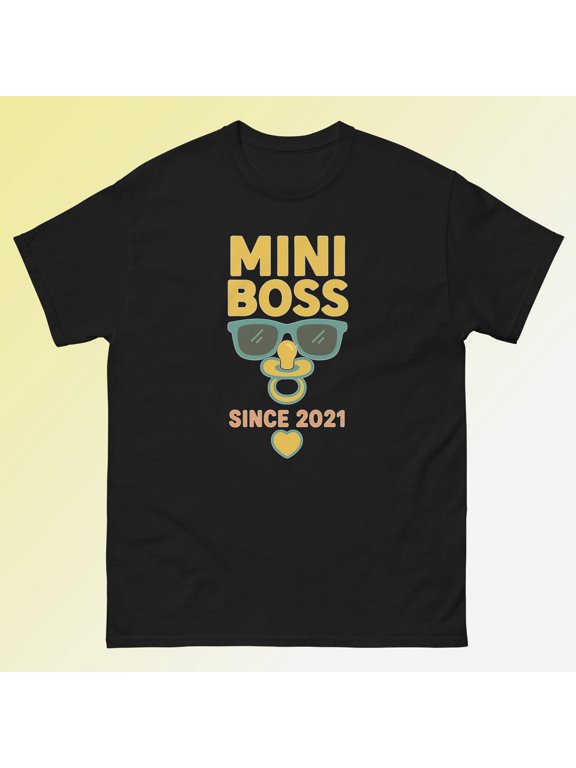 Mini Boss Since 2021 Unisex Short Sleeve T-Shirt