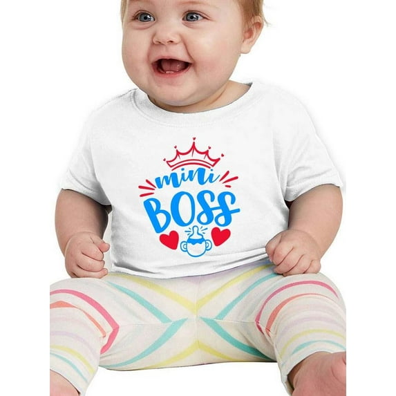 Mini Boss T-Shirt Infant -Smartprints Designs, 12 Months