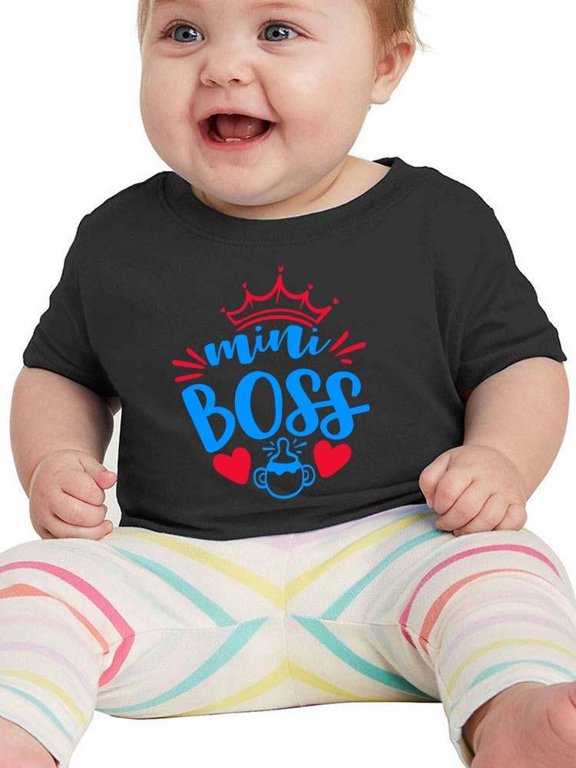 Mini Boss T-Shirt Infant -Smartprints Designs, 18 Months
