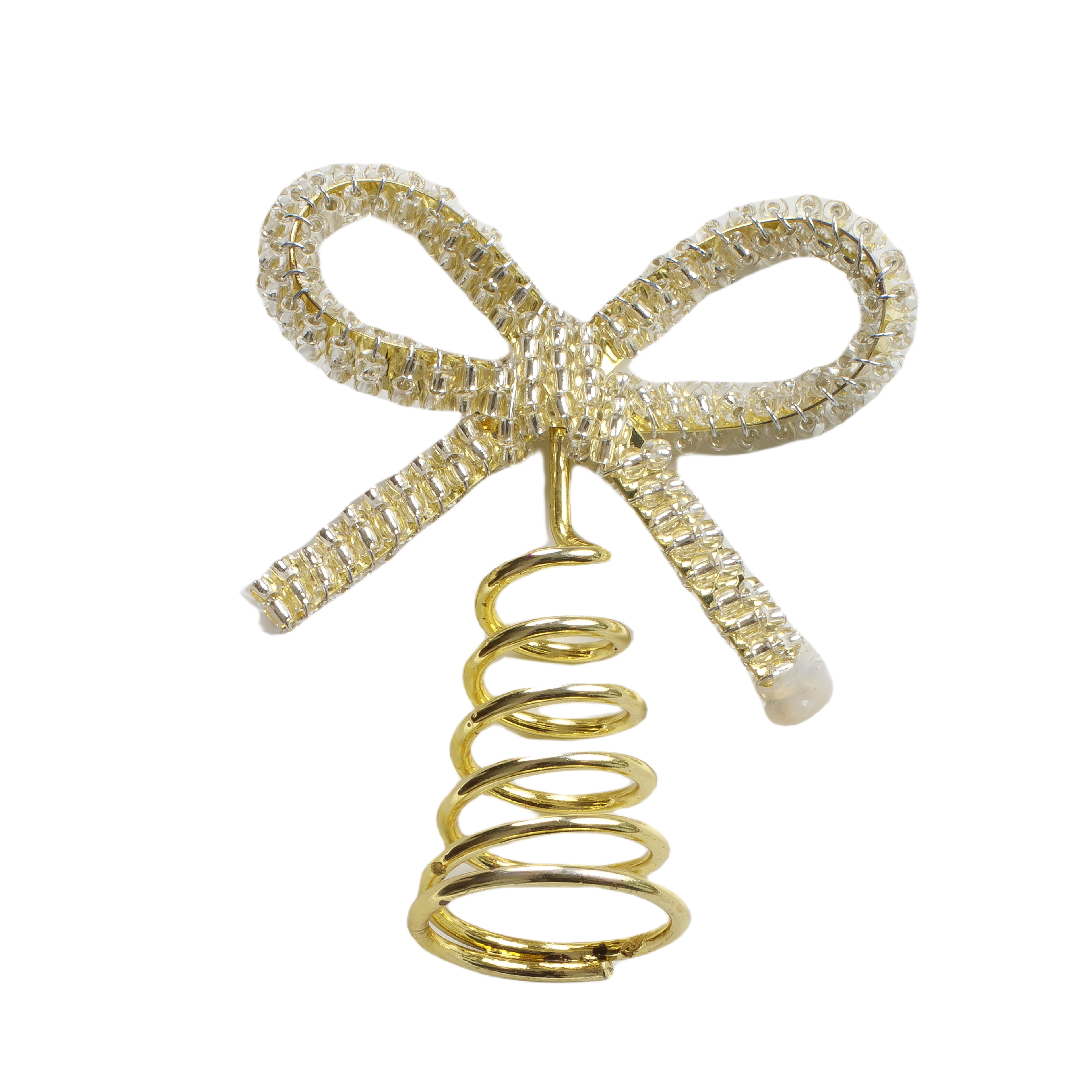 Mini Bow Tree Topper Decoration by Ashland - Christmas Tree Topper