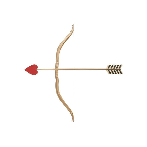 Mini Bow and Heart Arrow Adult Costume Accessory