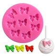 thumbnail image 1 of Mini Bows Silicone Fondant Molds Chocolate Sugar Candy Cake Pop Bow Craft Molds DIY Cake Decorating, 1 of 9