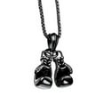 thumbnail image 1 of Mini Boxing Gloves Car Pendant Car Decor Hanging Ornament Charms Rearview Mirror, 1 of 15