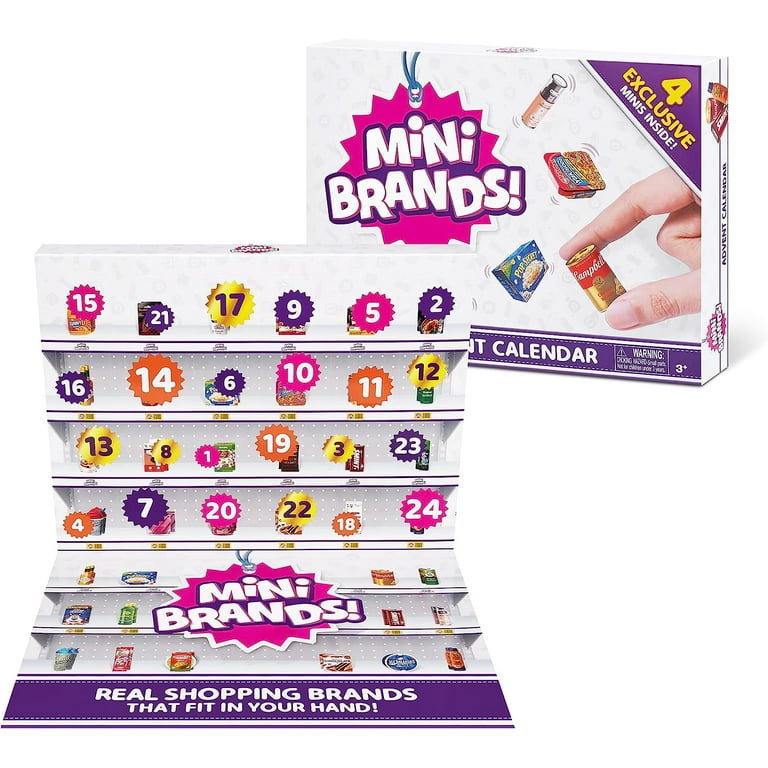 ミニブランズ　ミニブランド　アドベントカレンダー2023 限定 ZURU Mini Brands 2023 Advent Calendar: Limited Edition with
