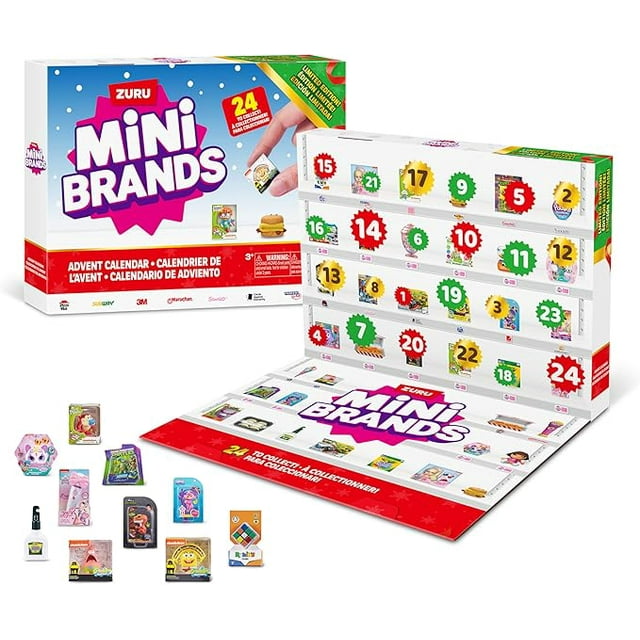 Mini Brands Advent Calendar 2024 by ZURU Mini Brands Limited Edition