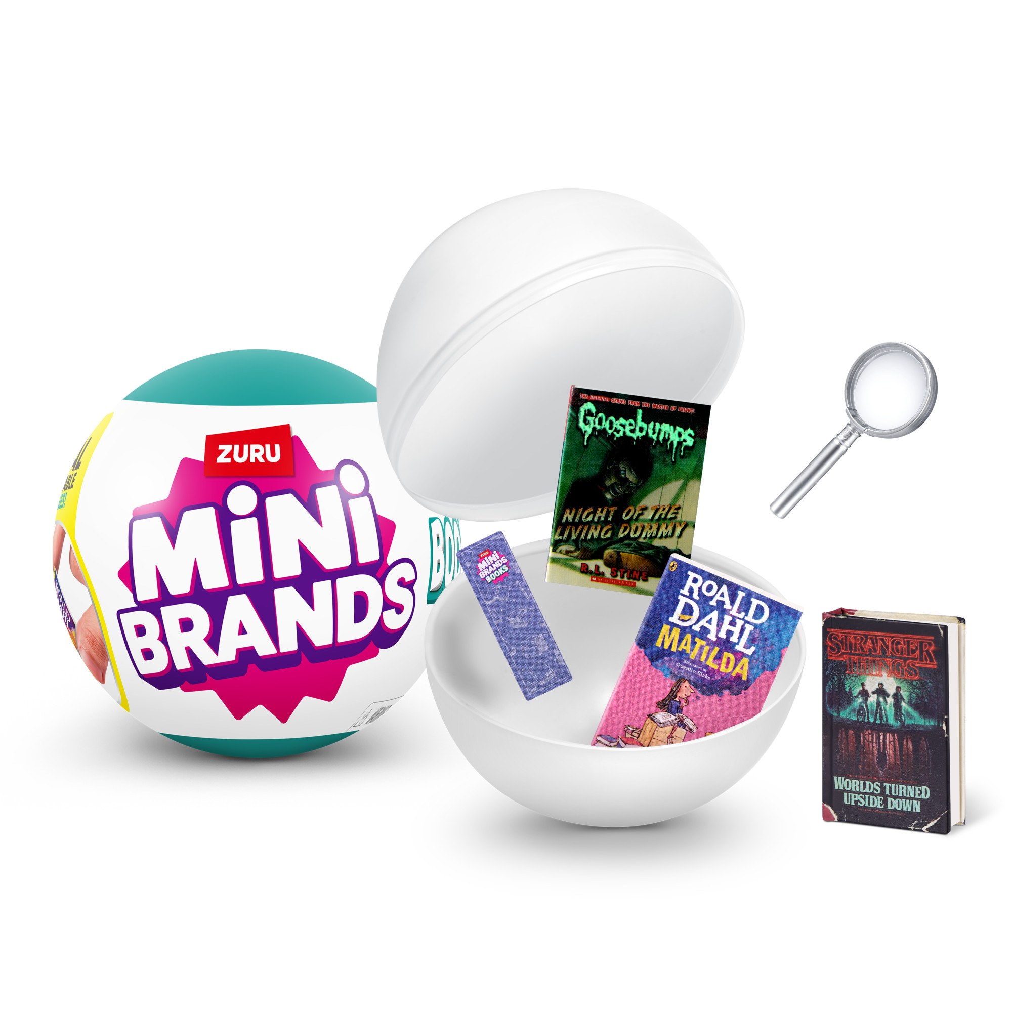 Mini Brands Books Capsule, Novelty Unbox Surprise, by ZURU