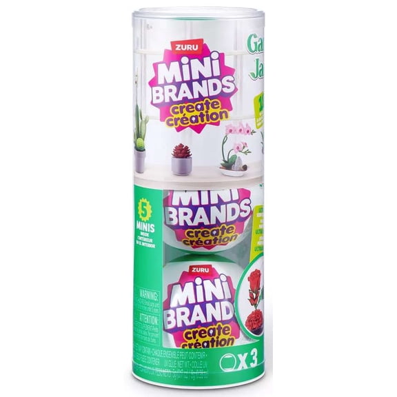 5 Surprise Create Garden LOT OF 3 Mystery Packs