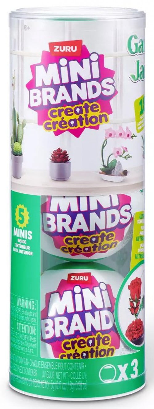 5 Surprise Create Garden LOT OF 3 Mystery Packs