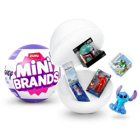 Mini Brands Disney Store Capsule Series 3, Novelty Unbox Surprise, by ZURU, Ages 3+