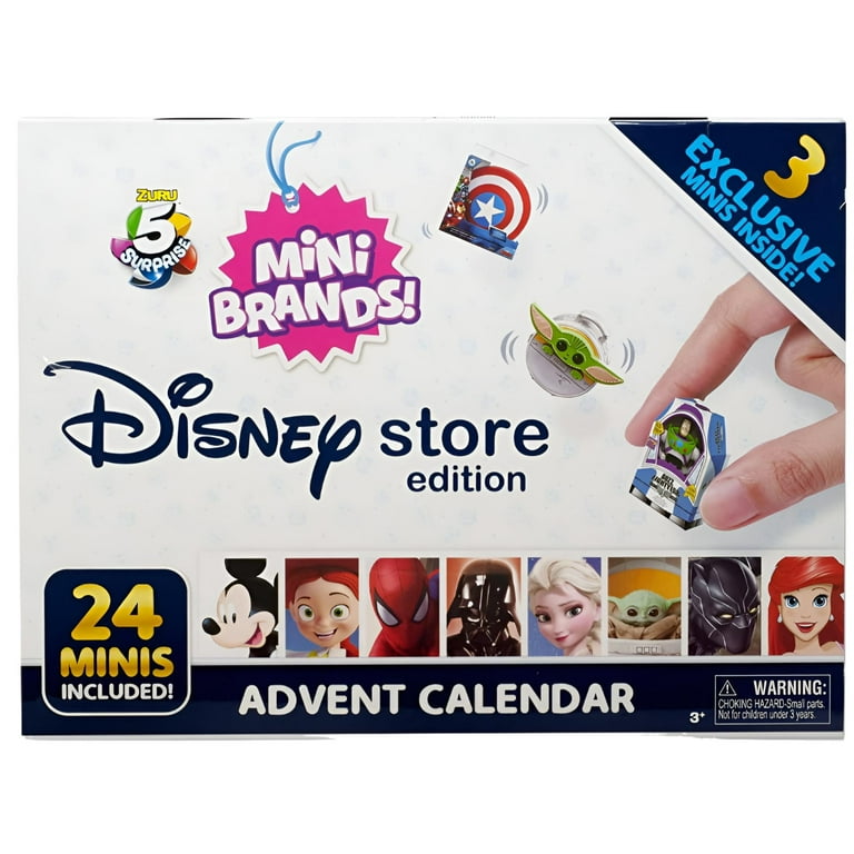 Amazon.com: Disney Advent Calendar 2024 by ZURU Mini Brands