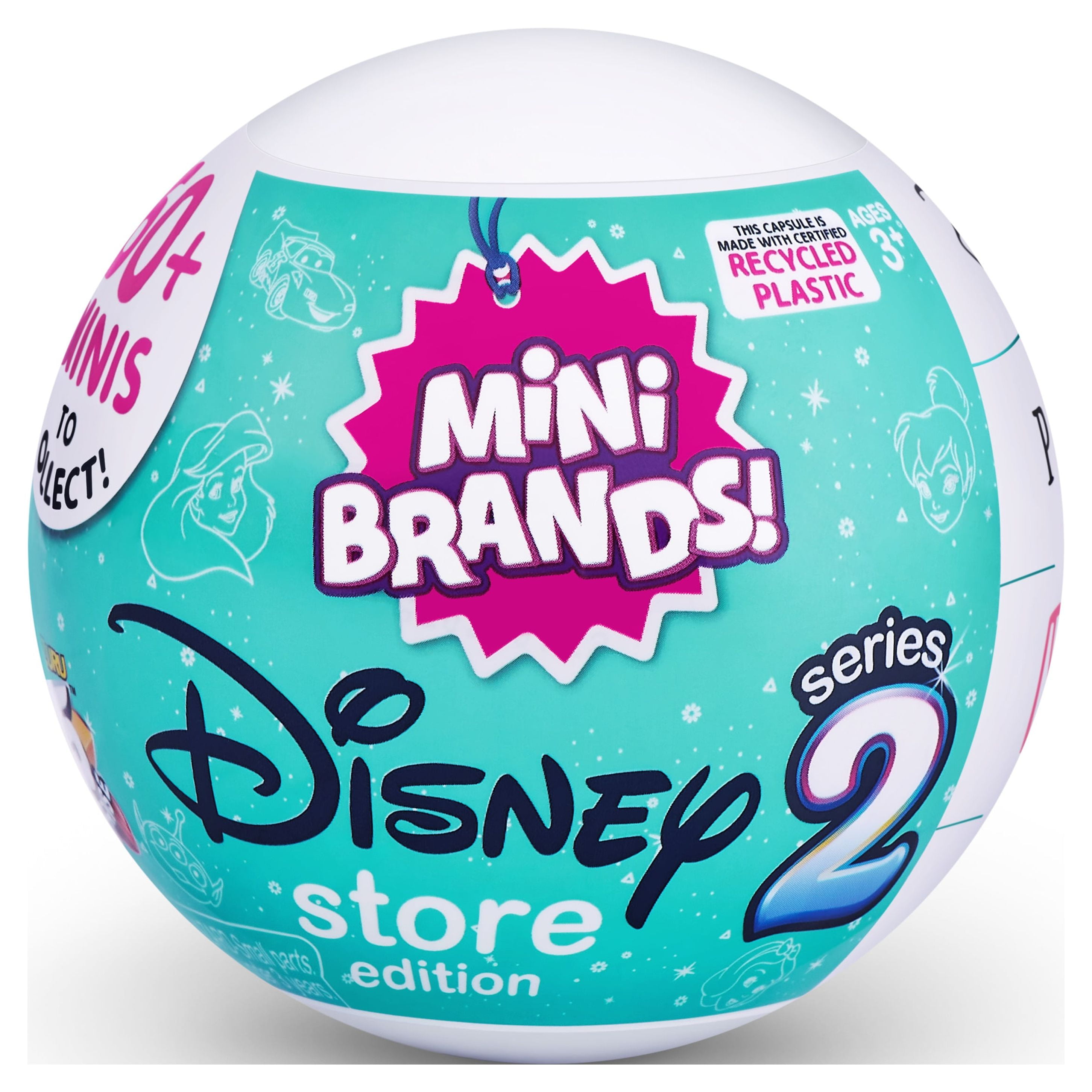 Mini Brands Disney Store Series 2 Capsule Novelty and Gag Toy by